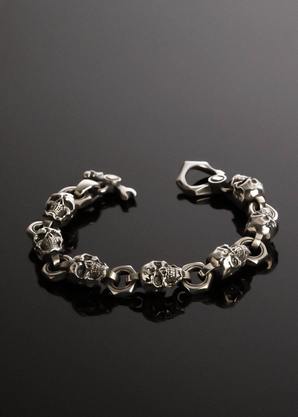 Skull L Type Bracelet | Let's Ride Collection – 2 Abnormal Sides