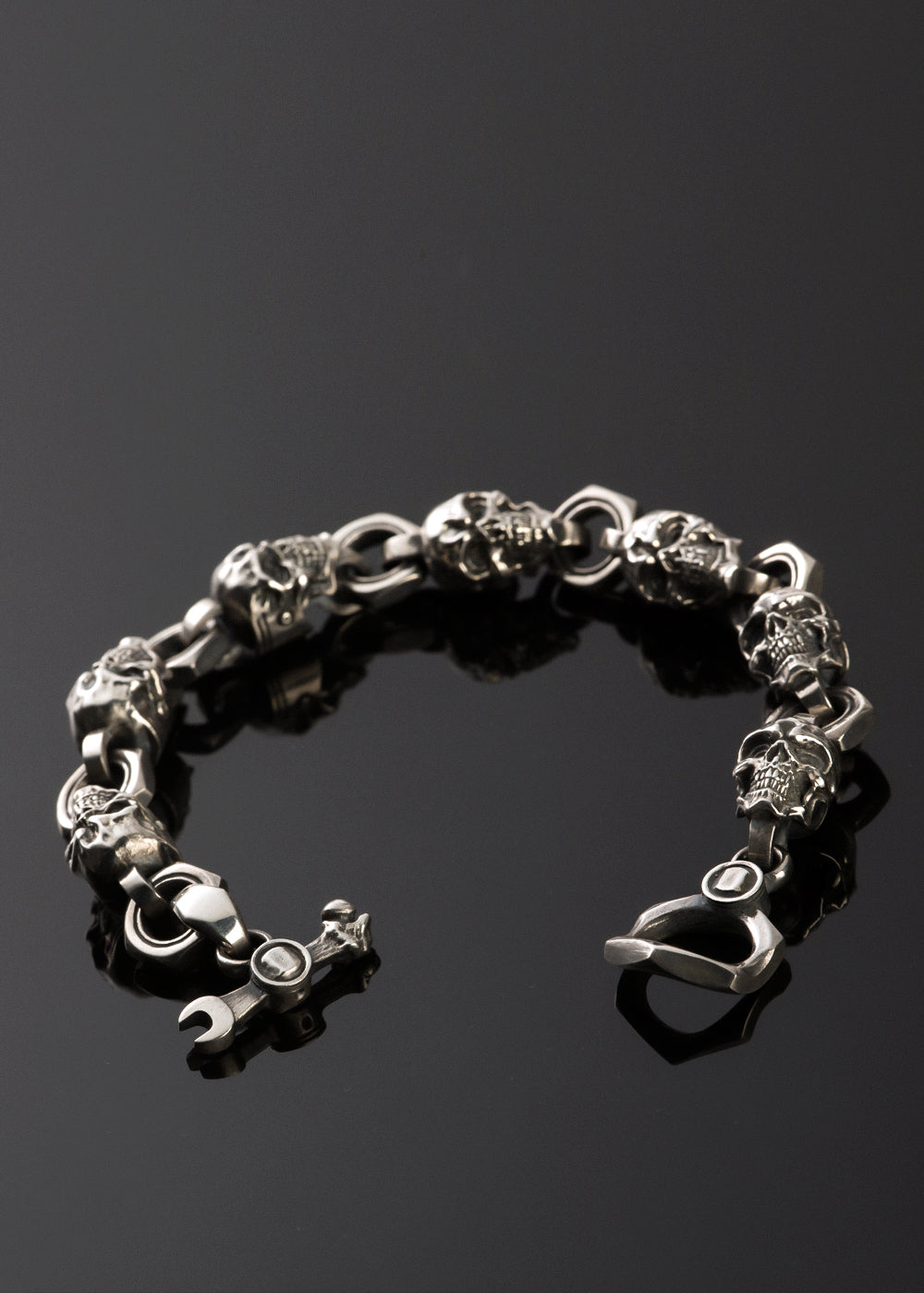 Skull L Type Bracelet | Let's Ride Collection - 2 Abnormal Sides