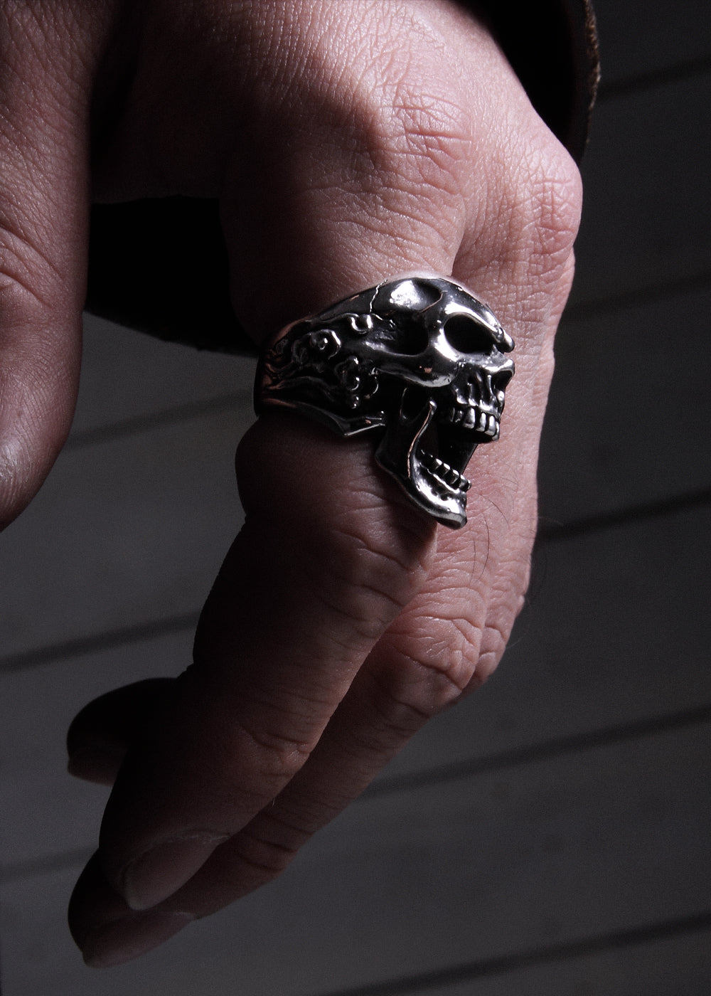 Ring Set Men, Skull Ring